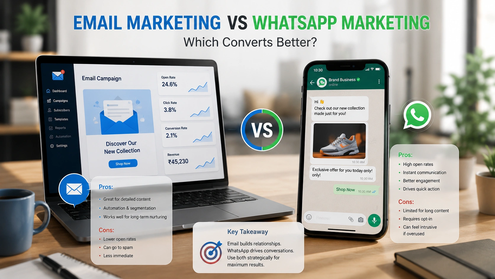 Email Marketing vs WhatsApp Marketing: Which Converts Better?