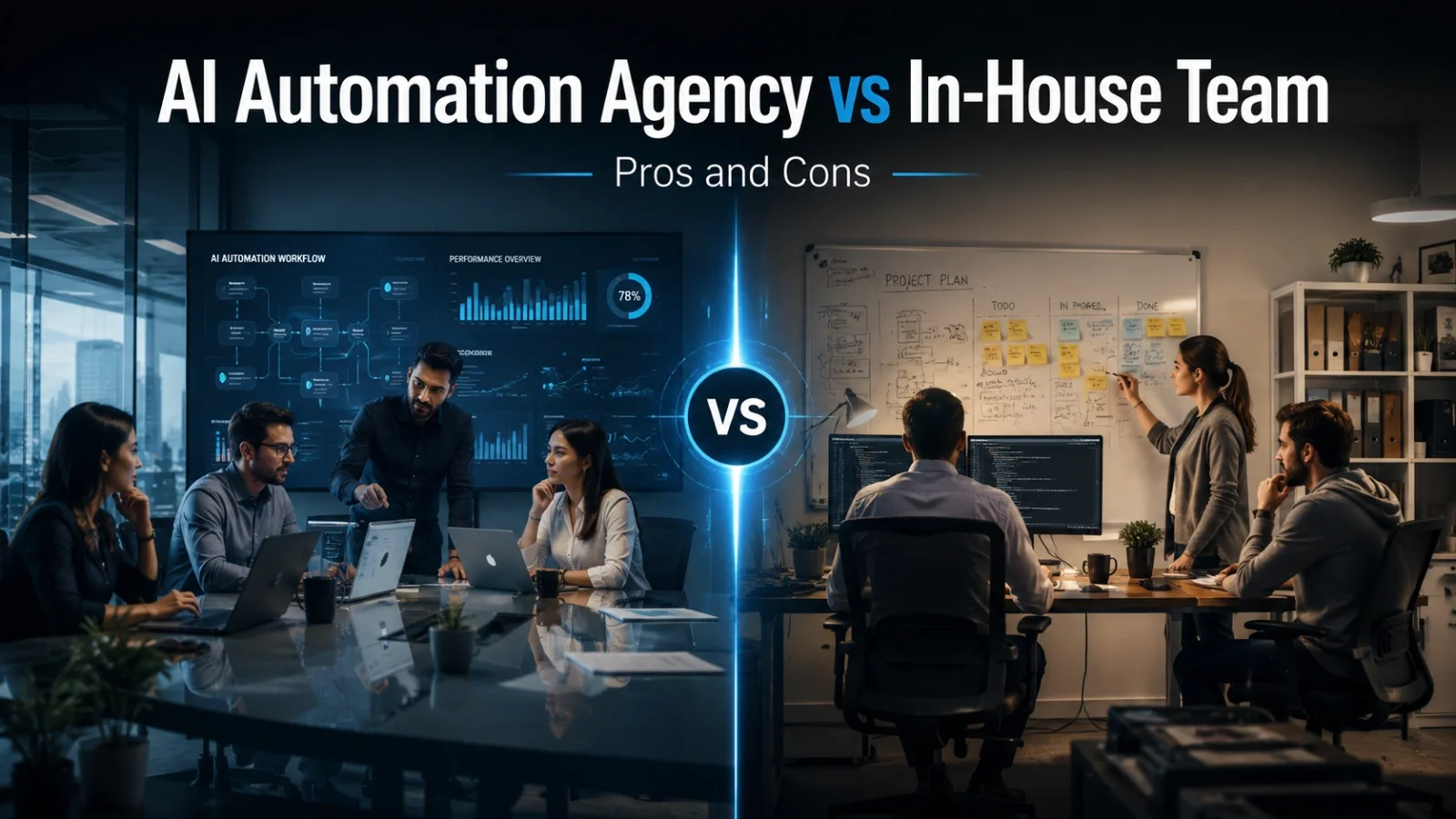 AI Automation Agency vs In-House Team: Pros and Cons
